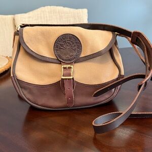 Duluth Pack Canvas & Leather Crossbody Bag